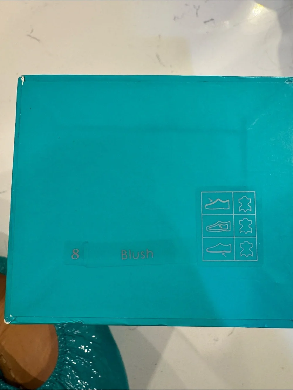 Tieks Blue Patent Flat Shoes